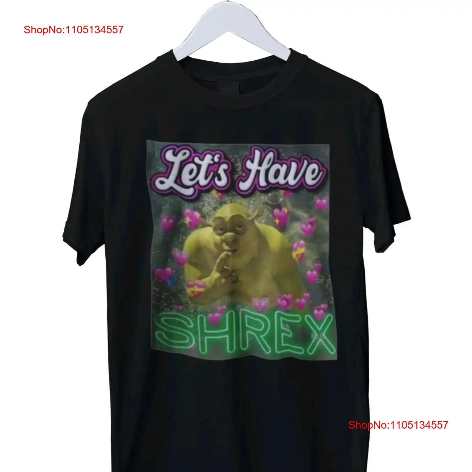 Street Fashion Mood - Lets Have Shrex Meme T-shirt drôle
