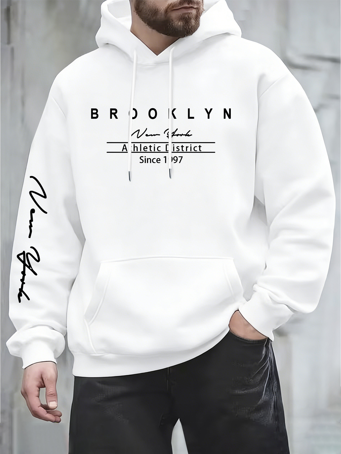 Street Fashion Of New York - Sweat-shirt pour homme de style urbain
