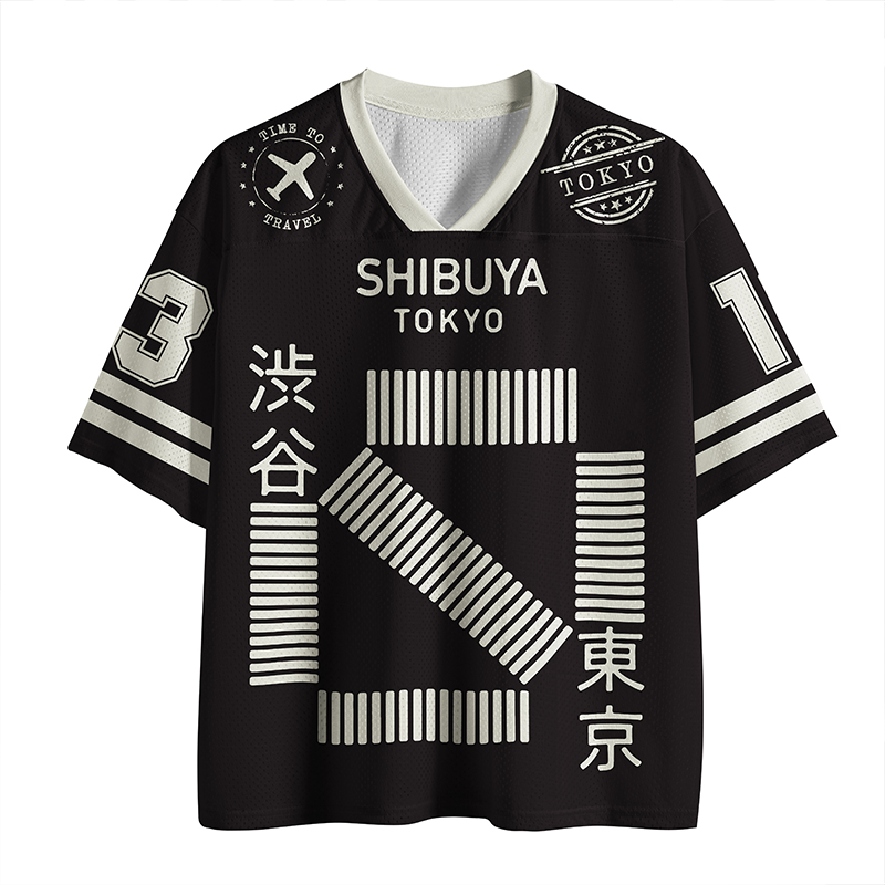 Street Fashion Shibuya - T-shirt d'été 3D pour homme, style