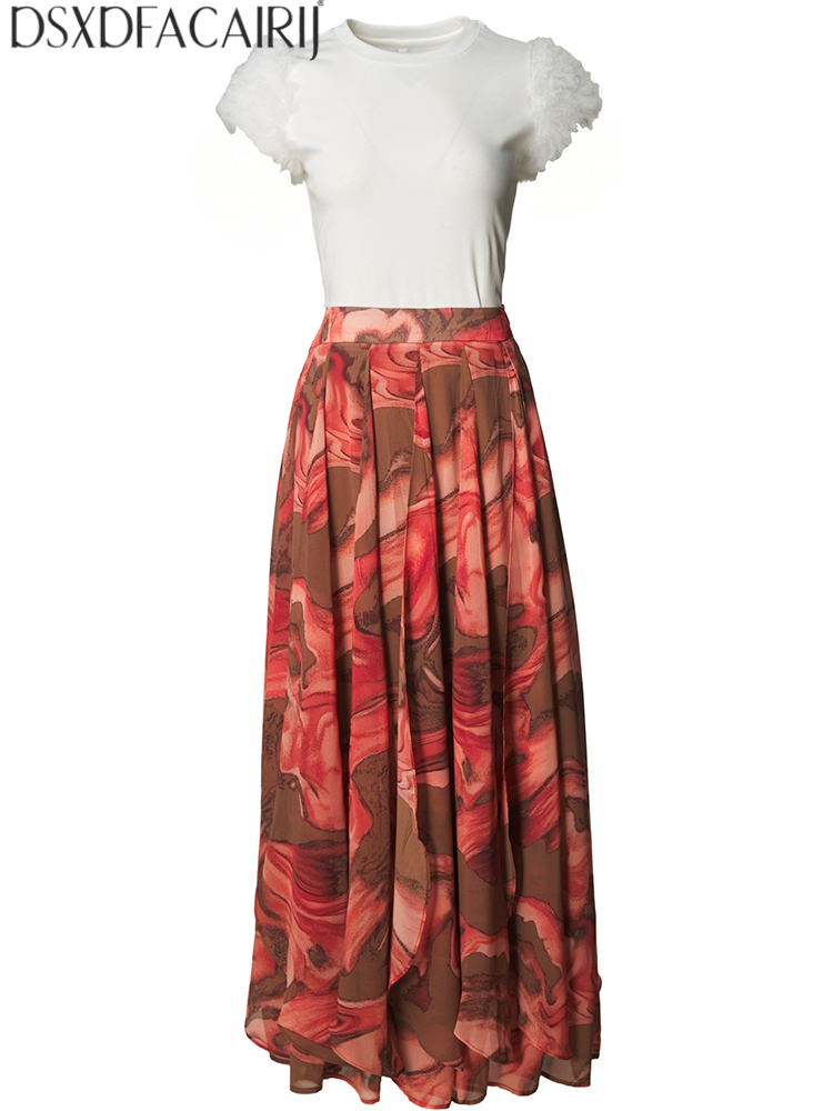 Street Fashion Model - DSXDFACAIRIJ Ensemble 2 pièces pour femme