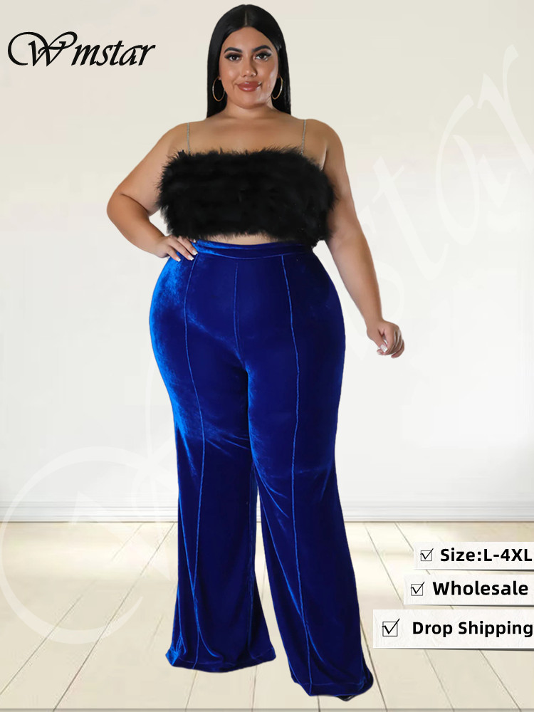 Street Fashion Plus Size - Wmstar – pantalons grande taille pour