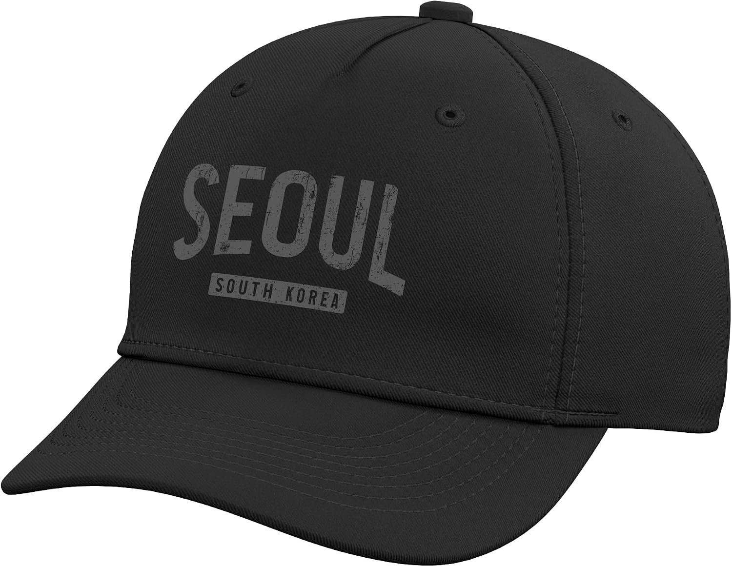 Street Fashion Of Seoul - Casquette de baseball réglable en coton,