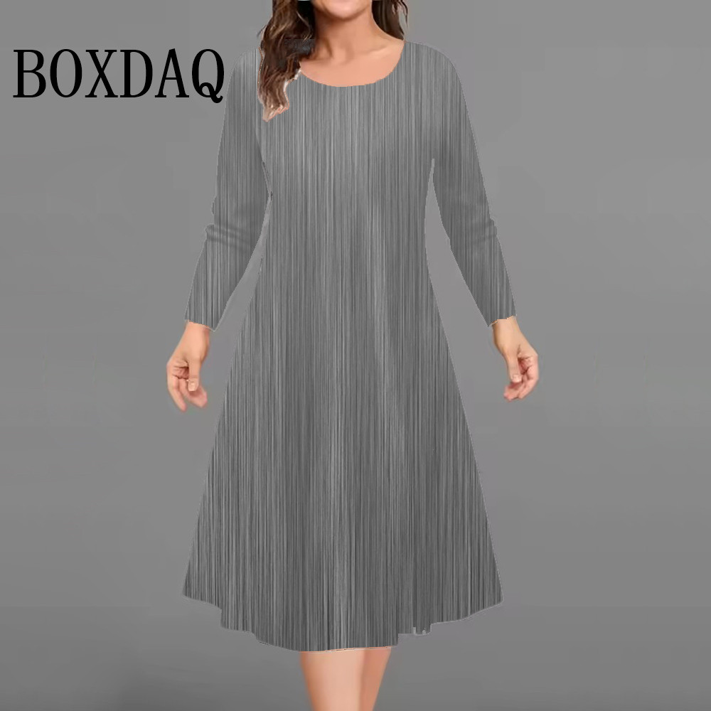 Street Fashion Plus Size - Mode femmes robes automne hiver à