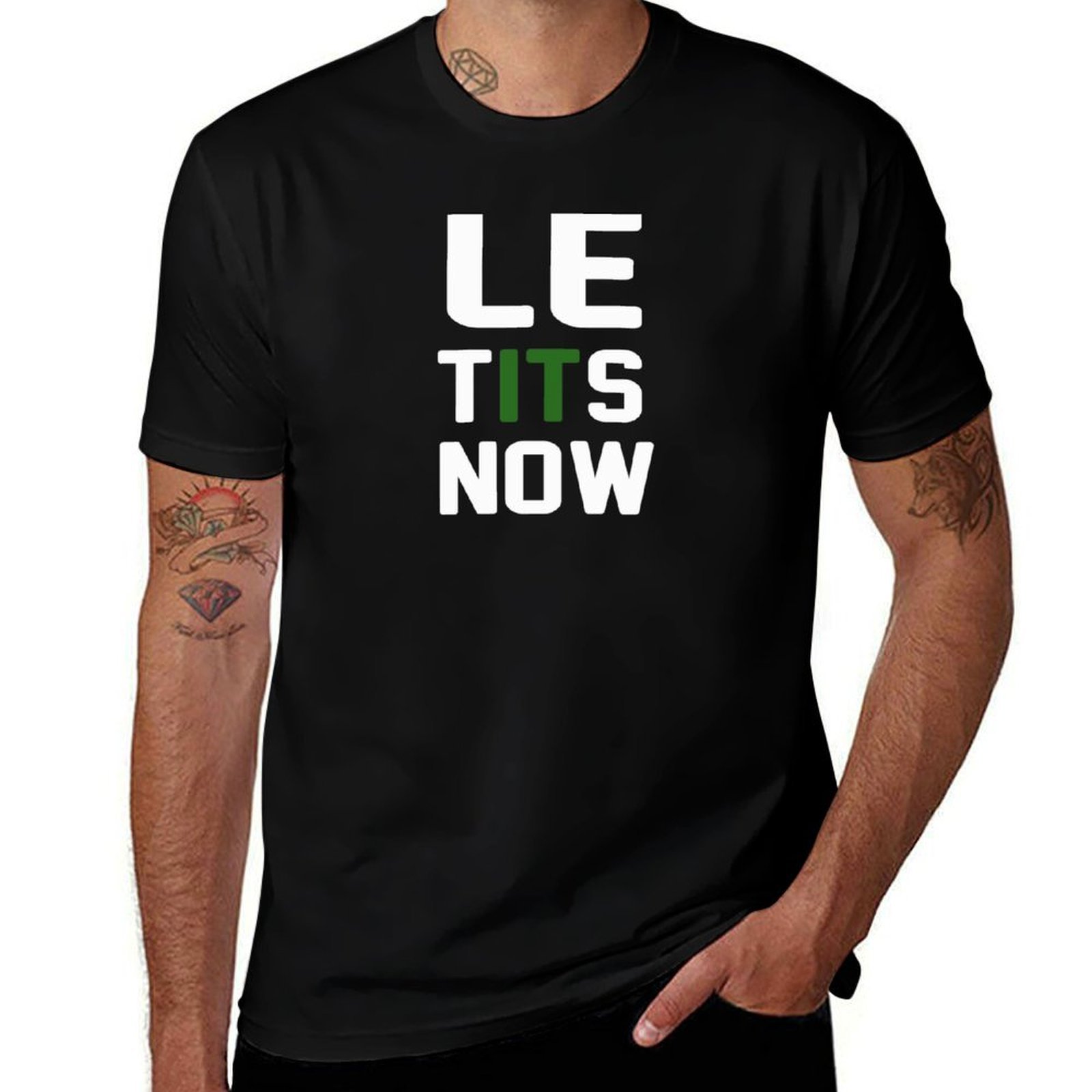 Street Fashion Now - T-shirt Le Tits Now, mode urbaine,