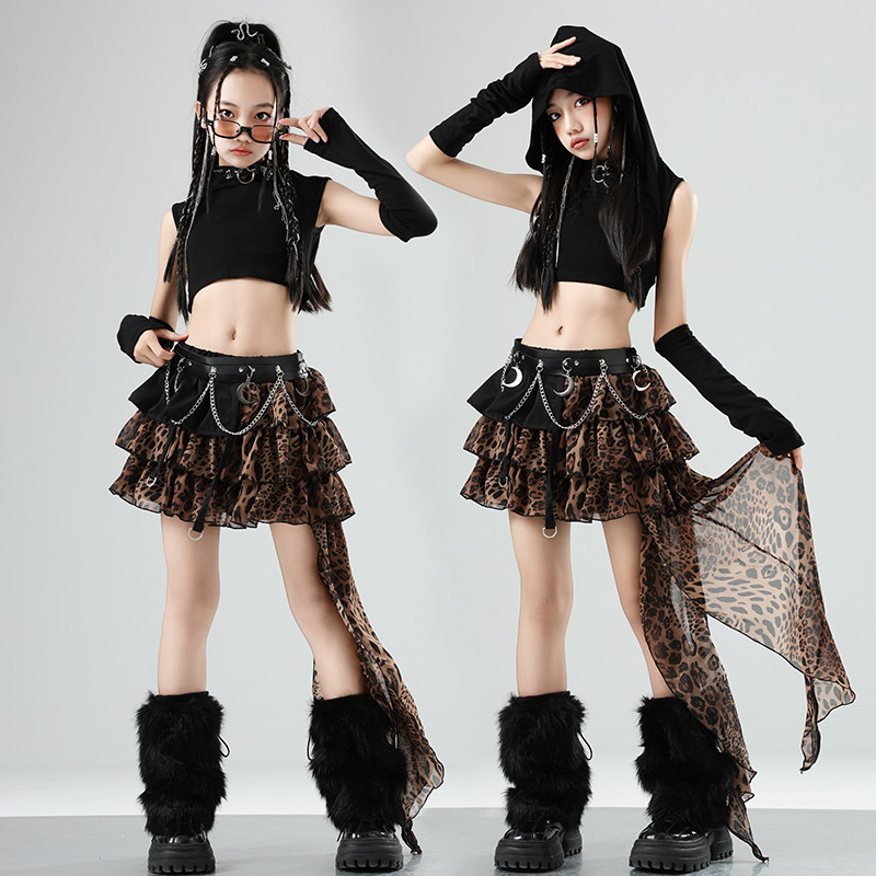 Street Fashion Model - Tenue de danse jazz pour filles,