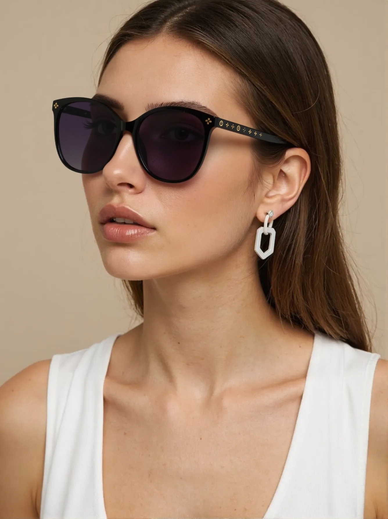 Street Fashion Glasses - Lunettes de soleil chaudes, lunettes faciales
