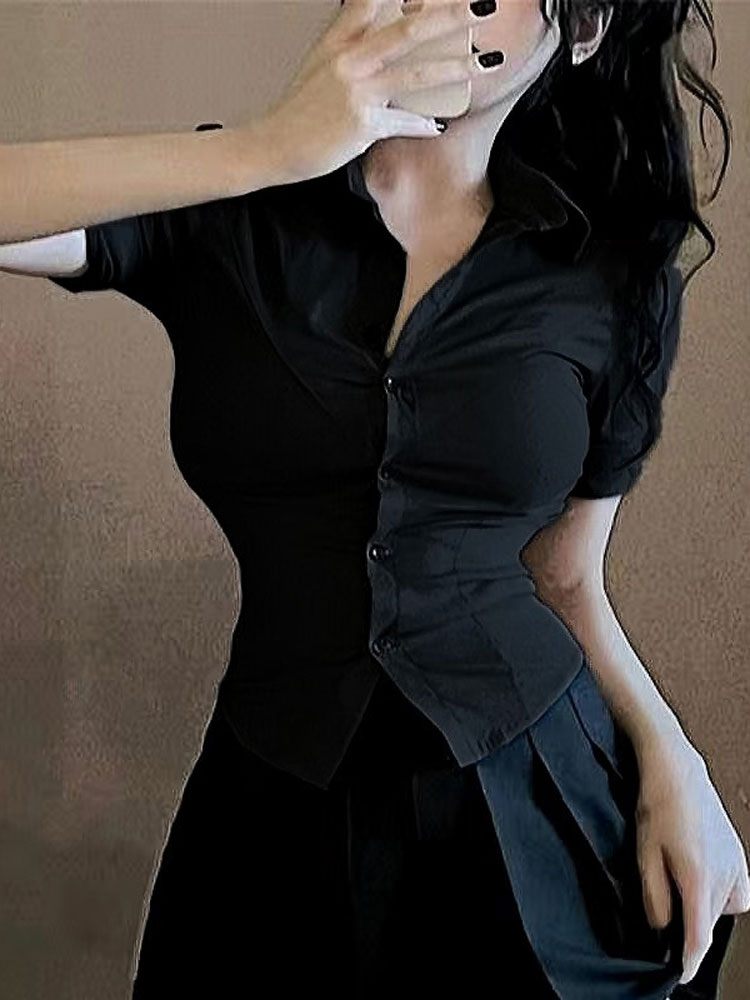 Mode femme Blouse élastique mi - Street Fashion Now avis et prix