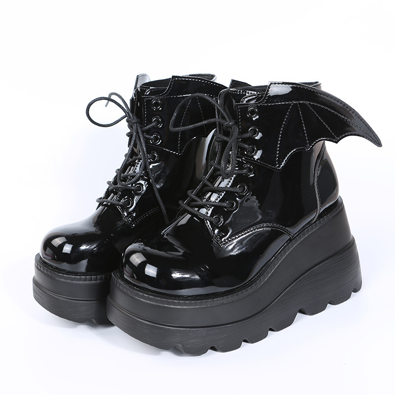 Bottines gothiques à plateform - Street Fashion Plus Size avis et prix
