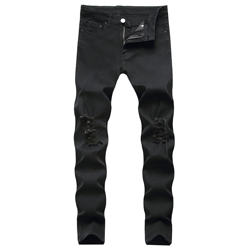 Jeans skinny stretch déchirés  - Distressed Jean Rip avis et prix