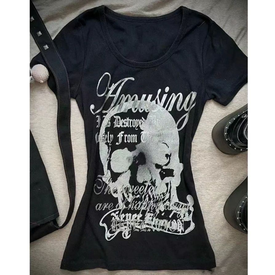 Vintage Shibuya Hottie crâne l - Street Fashion Shibuya avis et prix