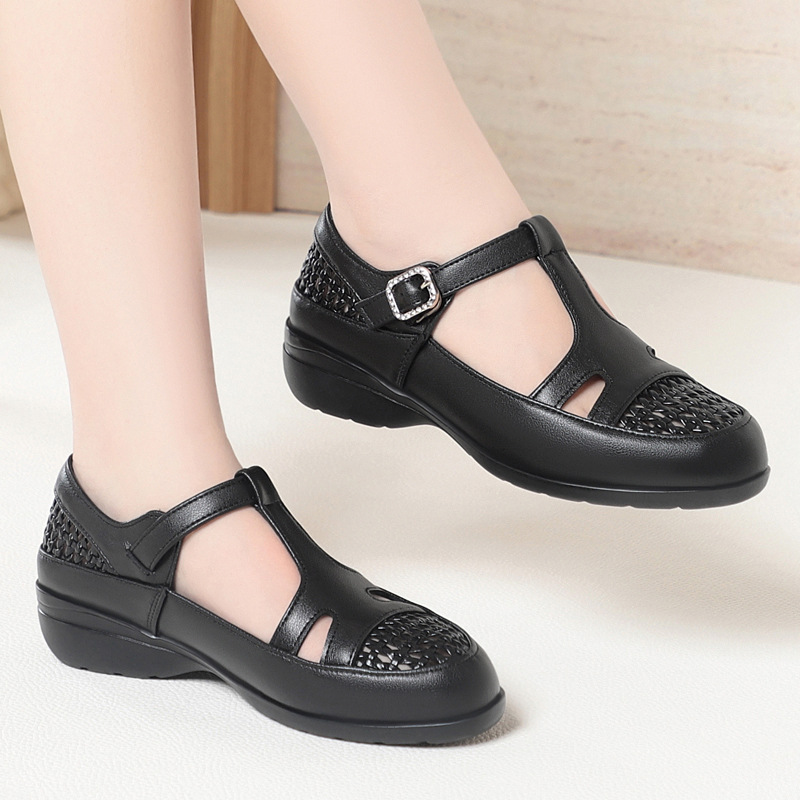 Nouvelles Sandales Plates en C - Street Fashion Plus Size avis et prix