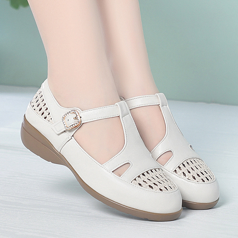 Nouvelles Sandales Plates en C - Street Fashion Plus Size avis et prix