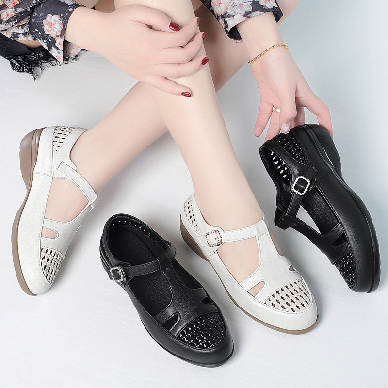 Nouvelles Sandales Plates en C - Street Fashion Plus Size avis et prix