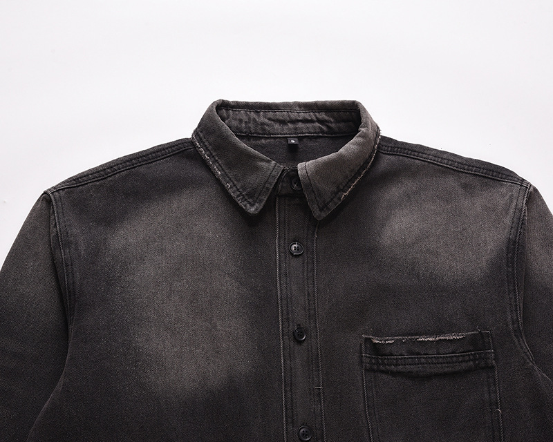 Veste en jean déchirée pour ho - Distressed Jean Rip avis et prix