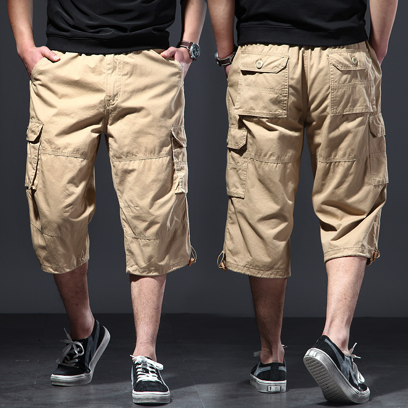 Pantalon 3/4 en coton pour hom - Street Fashion Plus Size avis et prix