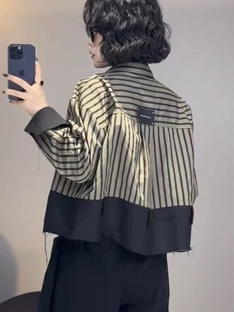 Vestes courtes au Design rétro - Street Fashion Korea avis et prix