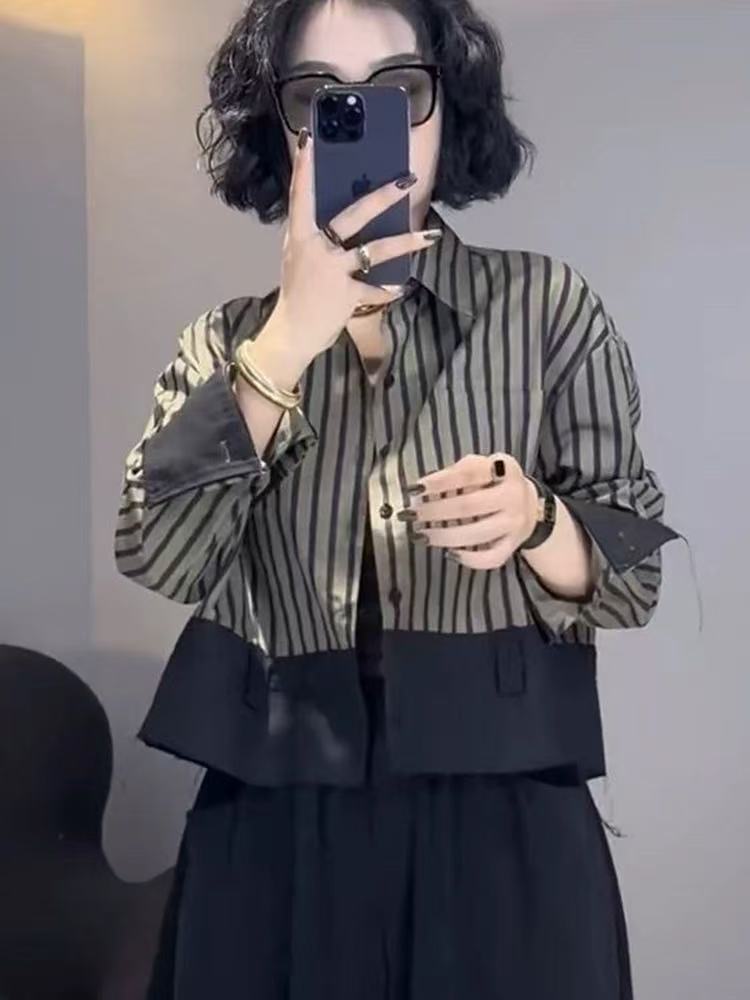 Vestes courtes au Design rétro - Street Fashion Korea avis et prix