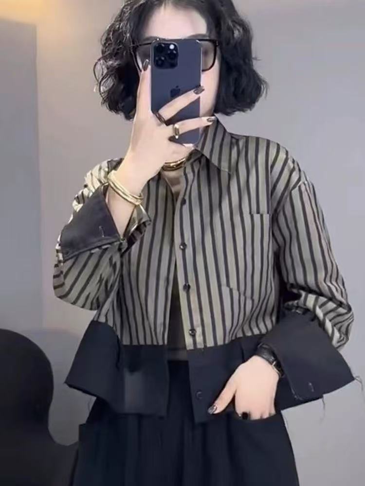 Vestes courtes au Design rétro - Street Fashion Korea avis et prix