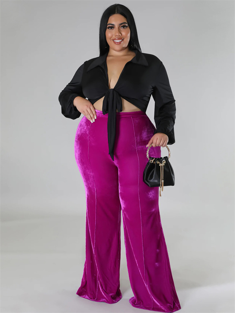 Wmstar – pantalons grande tail - Street Fashion Plus Size avis et prix