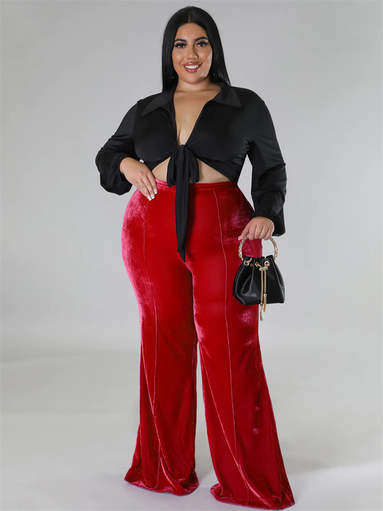 Wmstar – pantalons grande tail - Street Fashion Plus Size avis et prix