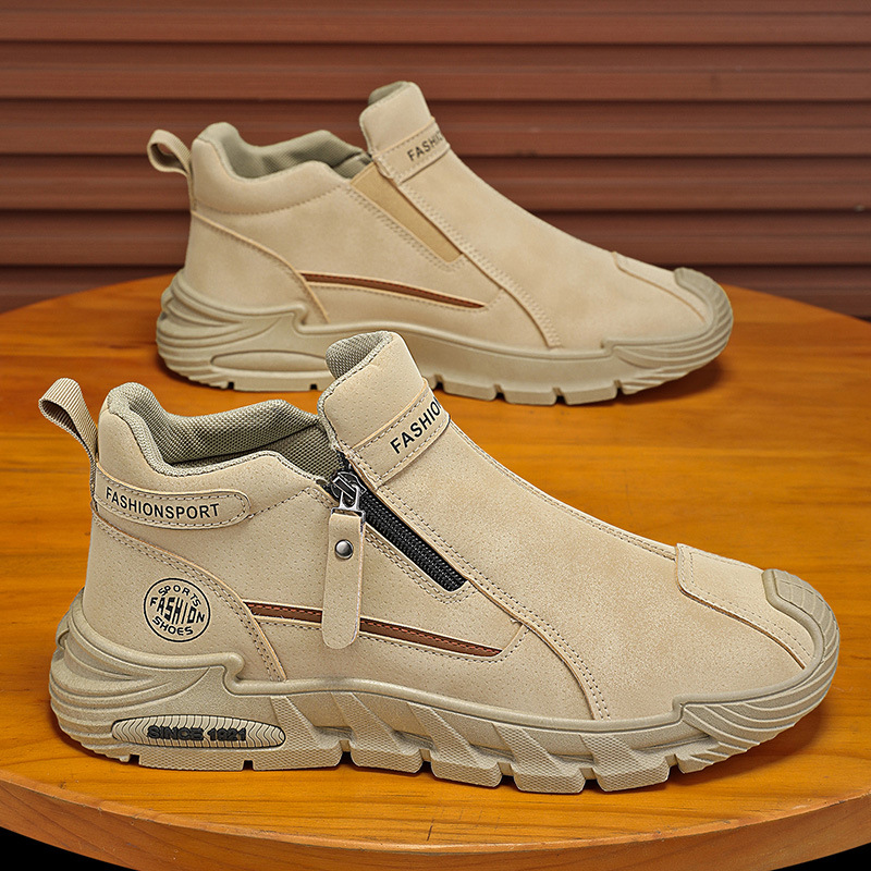 Bottes courtes décontractées p - Street Fashion Walking avis et prix