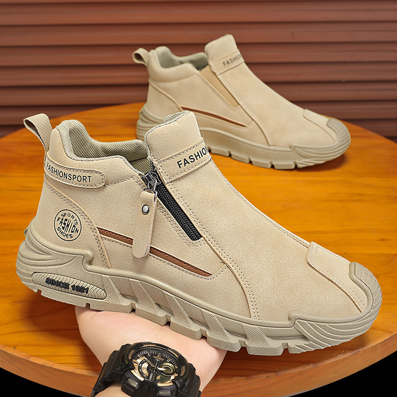 Bottes courtes décontractées p - Street Fashion Walking avis et prix