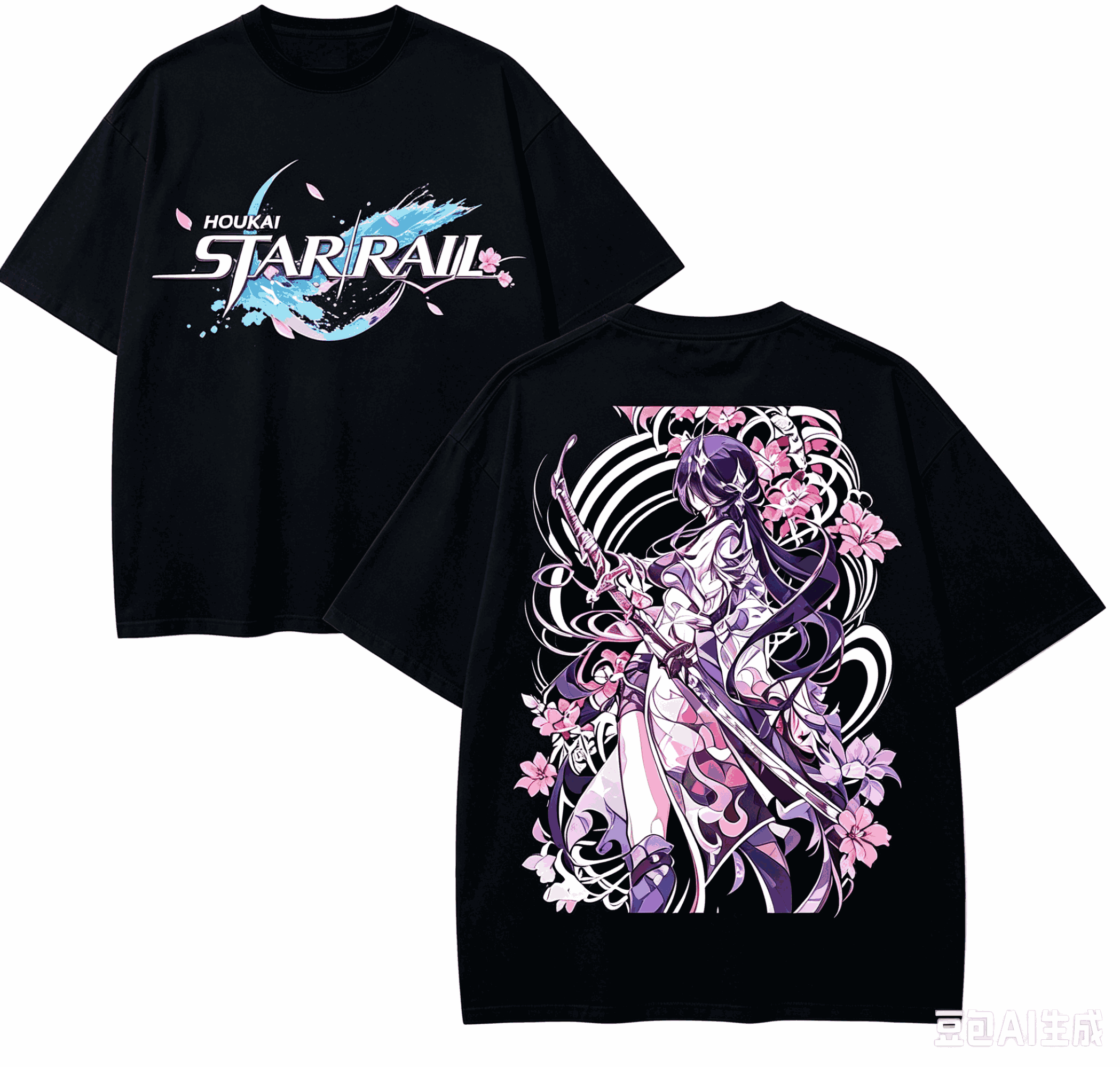 T-shirt Honkai Star Rail pour  - Street Fashion Model avis et prix