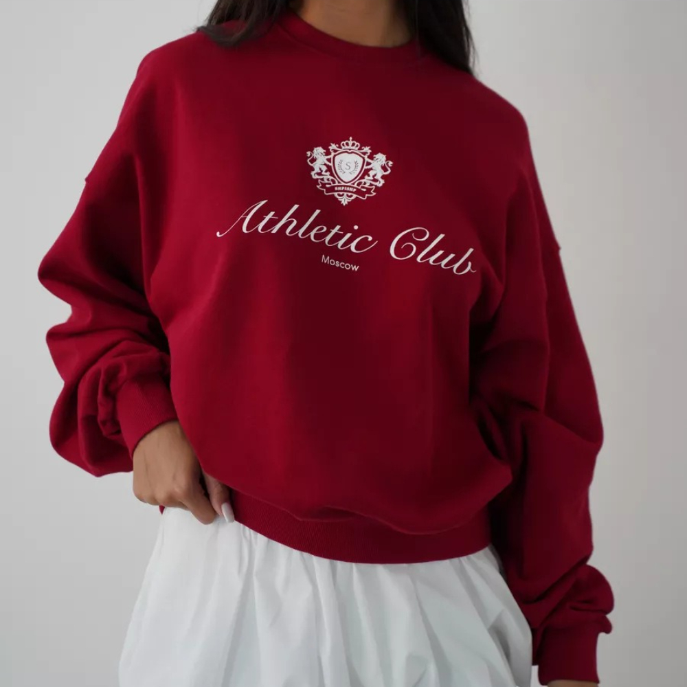 Sweat-shirt à crête pour fille - Street Fashion Moscow avis et prix