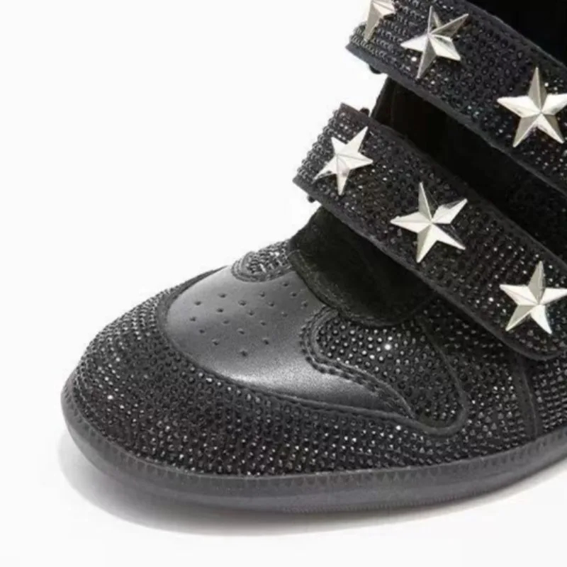 Bottines à strass pour femmes, - Street Fashion Walking avis et prix