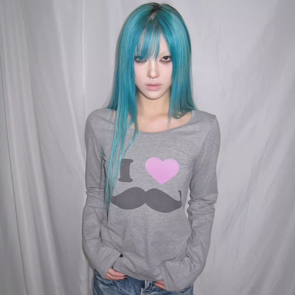 T-shirt japonais Y2K à imprimé - Street Fashion Mood avis et prix