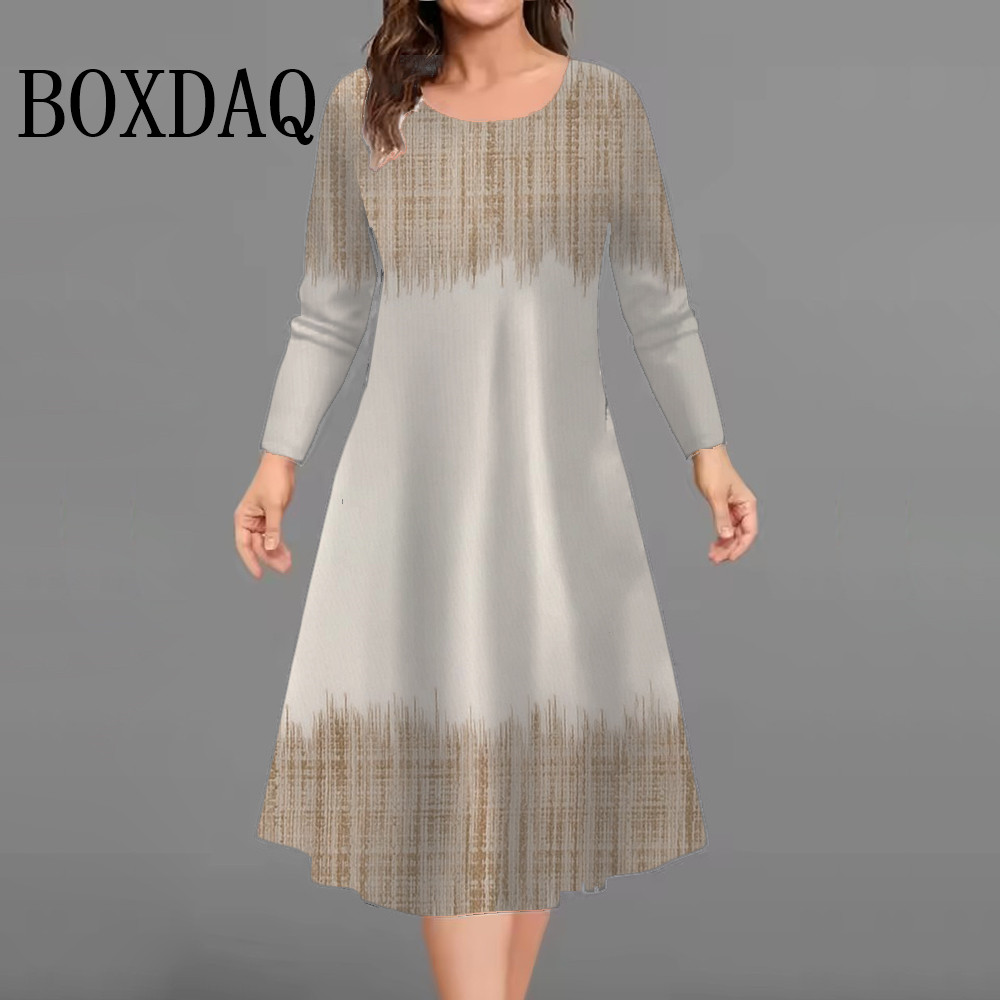 Mode femmes robes automne hive - Street Fashion Plus Size avis et prix