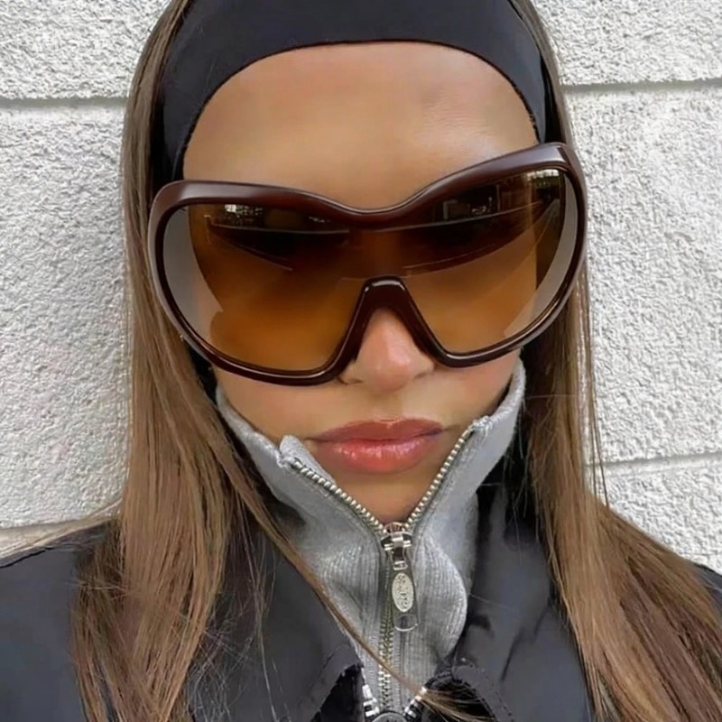 Lunettes de soleil oversize Y2 - Street Fashion Glasses avis et prix