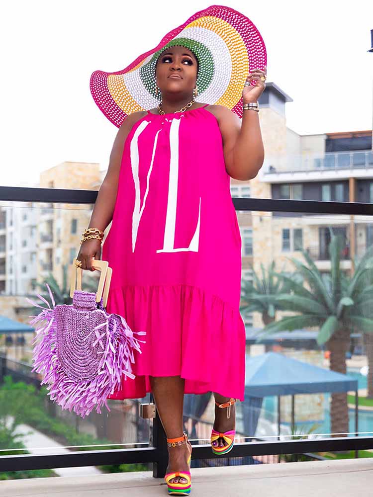 Robe d'été décontractée pour f - Street Fashion Plus Size avis et prix