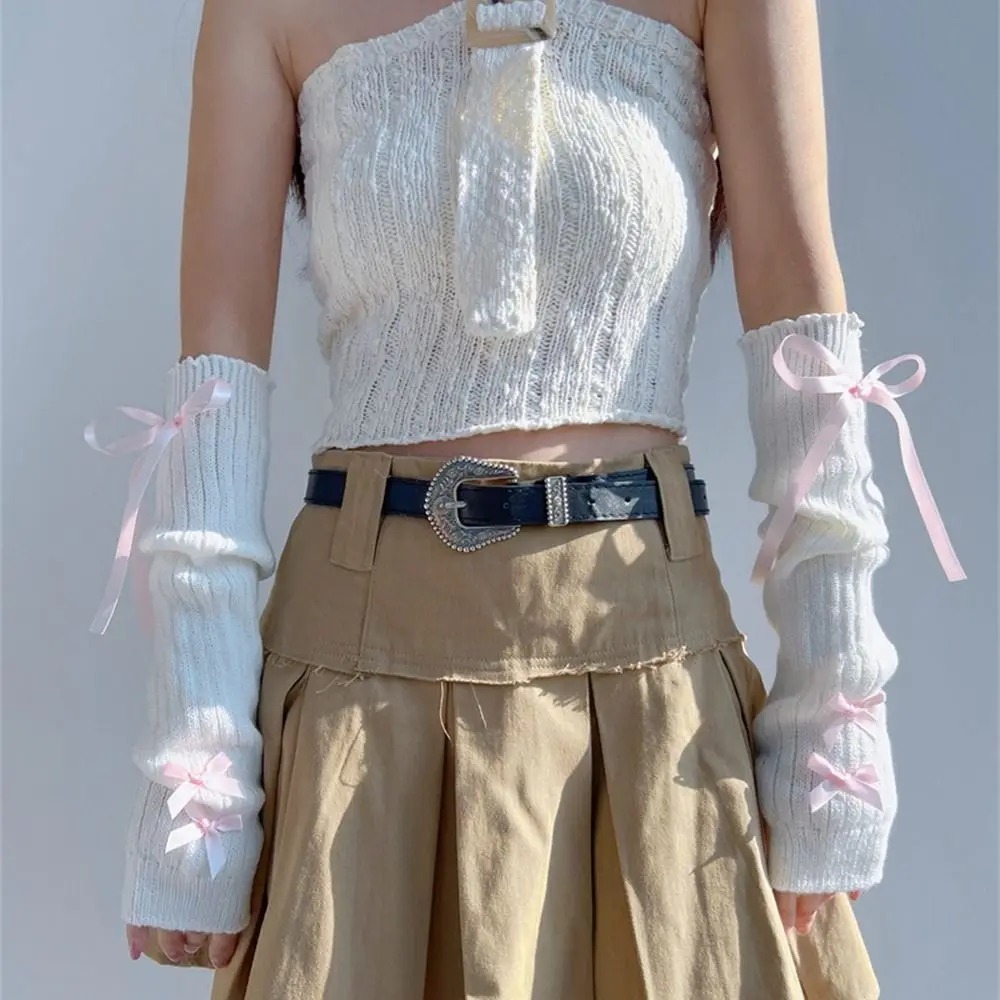 Manchons de bras tricotés élas - Street Fashion Korea avis et prix