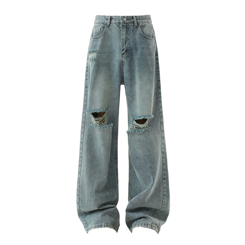 Jean déchiré pour hommes, Bagg - Street Fashion Fall 2025 avis et prix