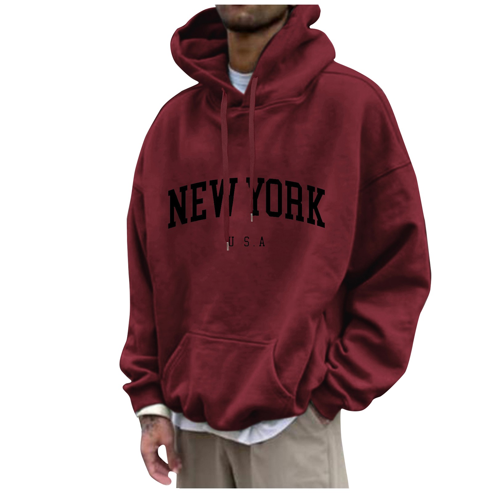 Sweats à capuche College New Y - Street Fashion Of New York avis et prix