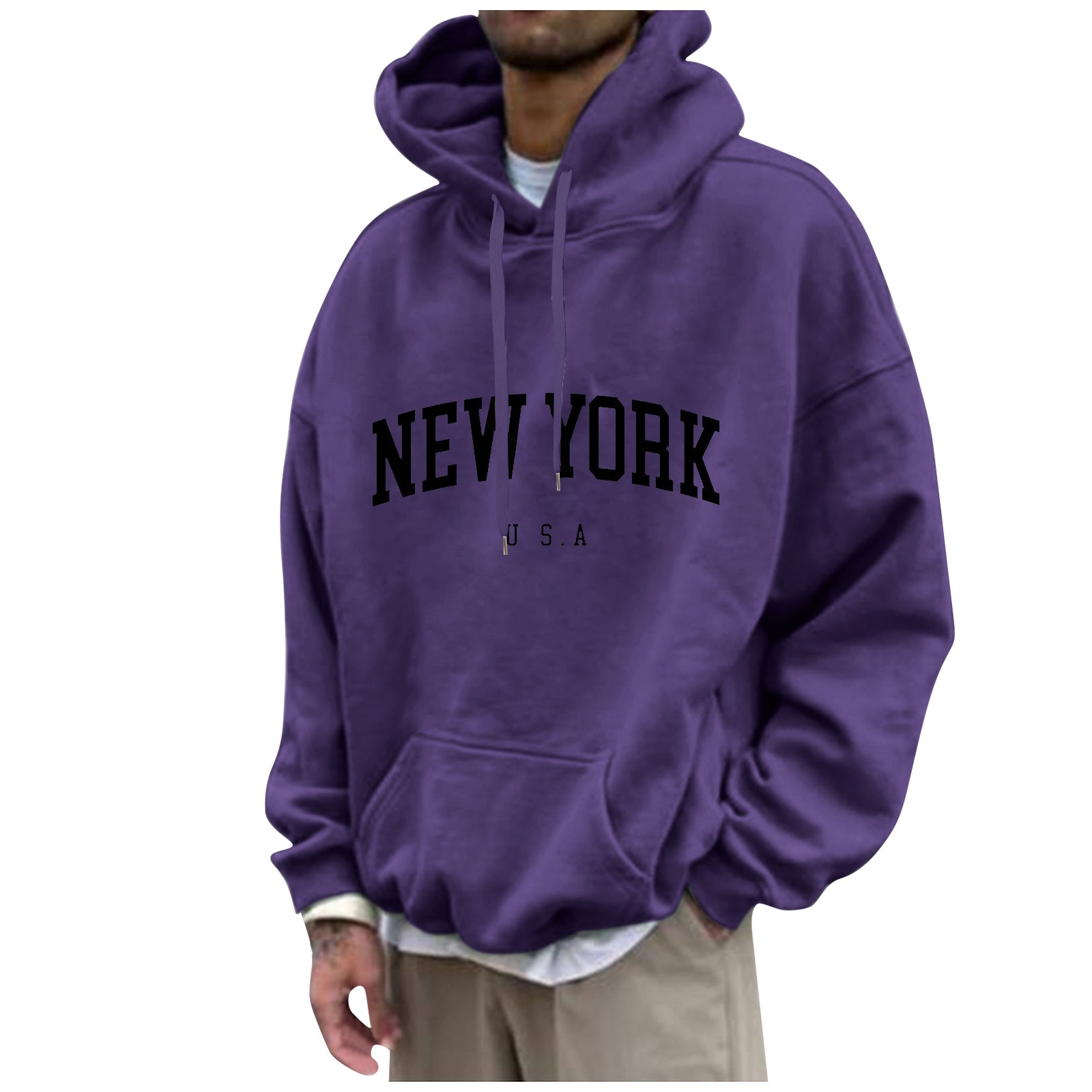 Sweats à capuche College New Y - Street Fashion Of New York avis et prix