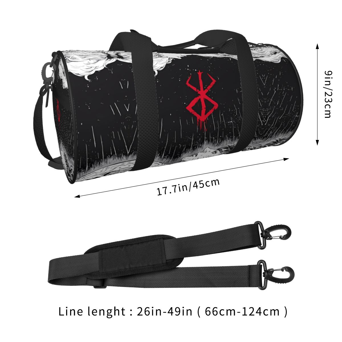 Japon Anime Bereserk sac de sp - Street Fashion Of Japan avis et prix