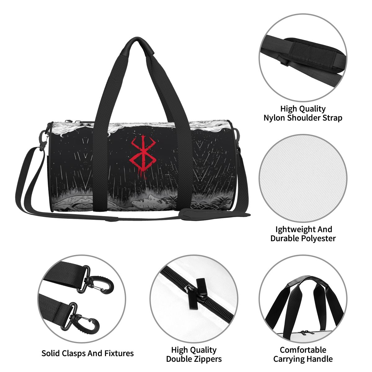 Japon Anime Bereserk sac de sp - Street Fashion Of Japan avis et prix