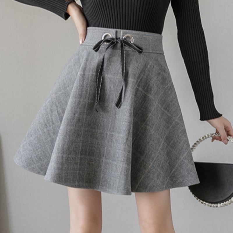 Jupe courte vintage à carreaux - Street Fashion Now avis et prix