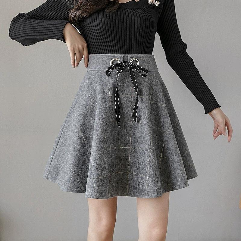 Jupe courte vintage à carreaux - Street Fashion Now avis et prix