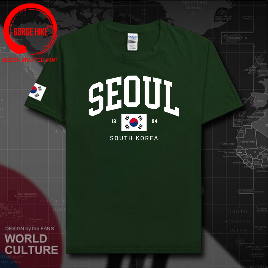 T-shirts unisexes avec drapeau - Street Fashion Of Seoul avis et prix