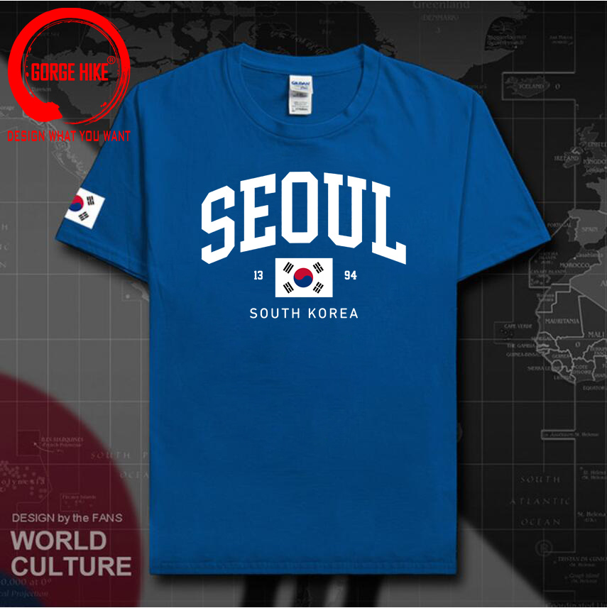 T-shirts unisexes avec drapeau - Street Fashion Of Seoul avis et prix