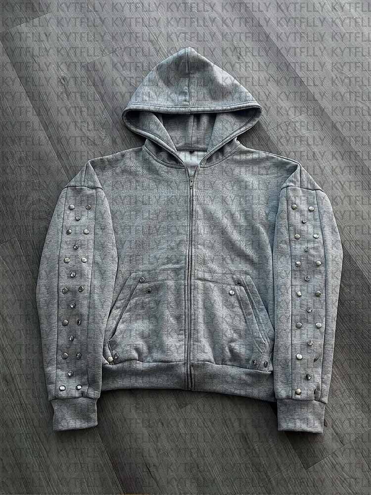 Sweat-shirt à capuche avec fer - Street Fashion Fall 2025 avis et prix