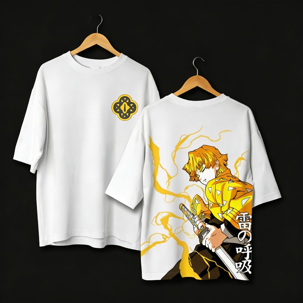 T-shirt imprimé Demon Slayer A - Street Fashion Of Japan avis et prix
