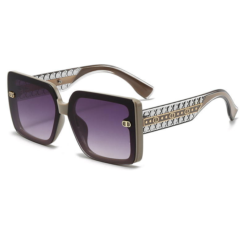 Lunettes rétro minimalistes à  - Street Fashion Glasses avis et prix