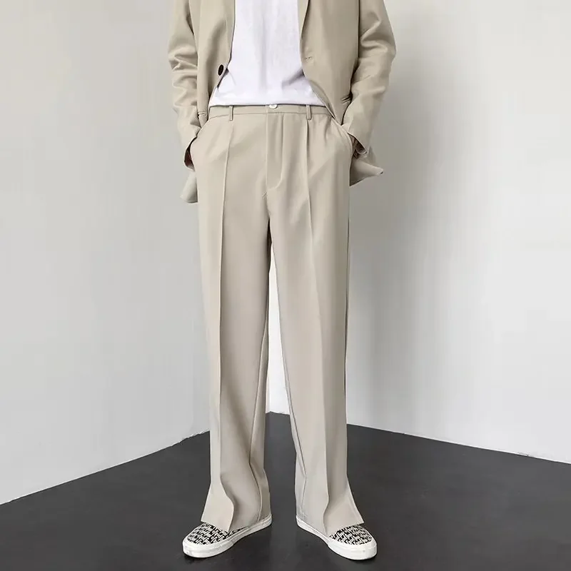 Pantalon de costume ample et d - Street Fashion Korea avis et prix