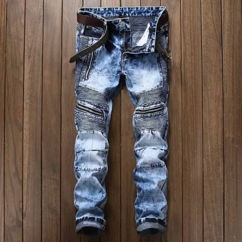 Punk Street Style déchiré jean - Distressed Jean Rip avis et prix